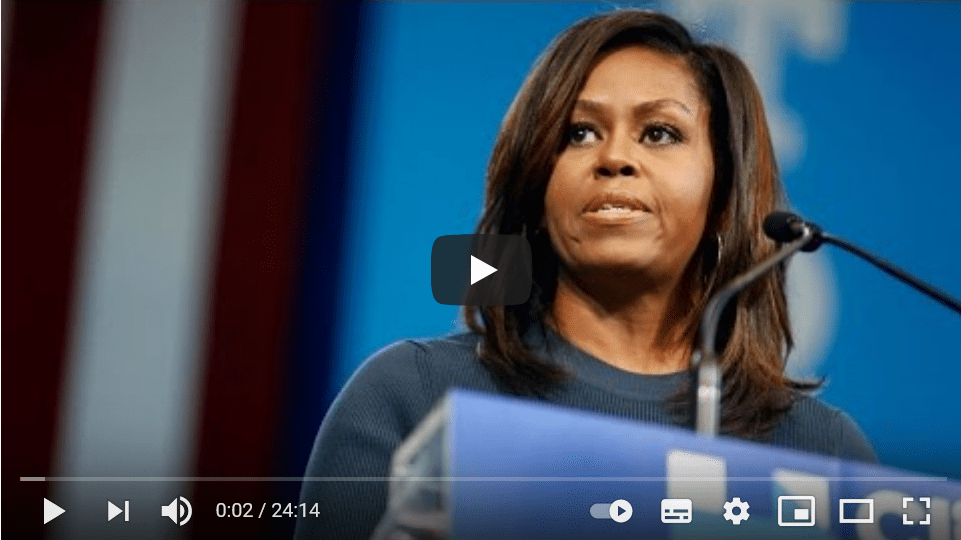 An Open Letter to Michelle Obama, October 13, 2016