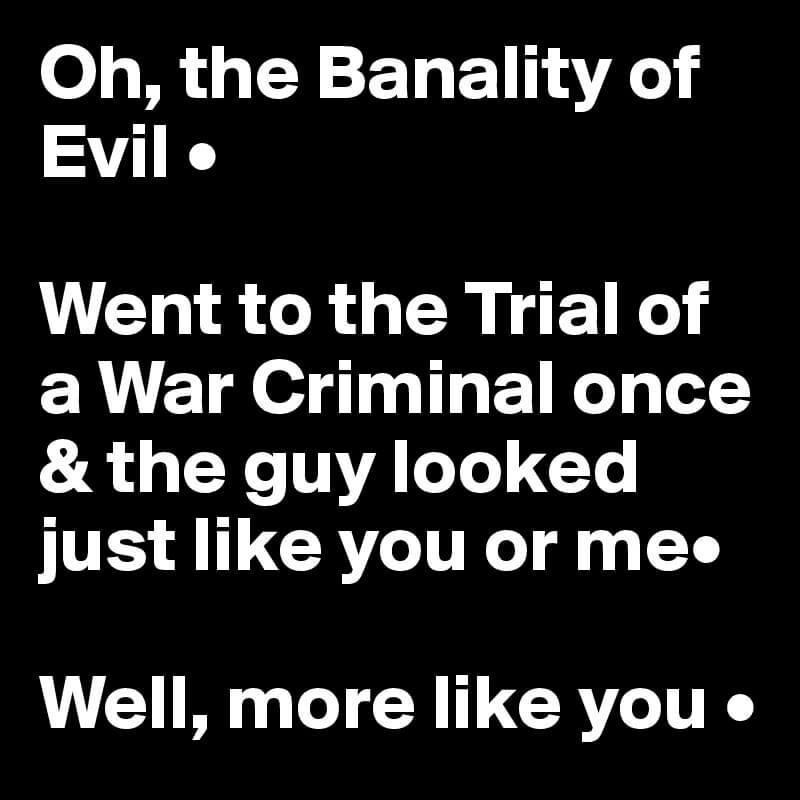 Inhuman Barbarism of President Roosevelt