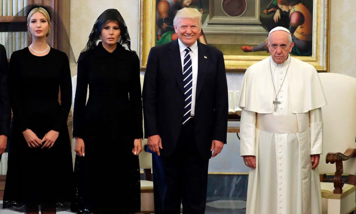 Pope Francis allies accuse Trump White House of ‘apocalyptic geopolitics’