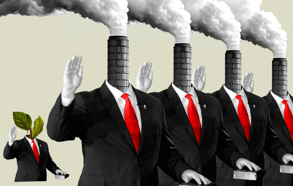 Re-issuing: How Fossil Fuel Money Made Climate Change Denial the Word of God