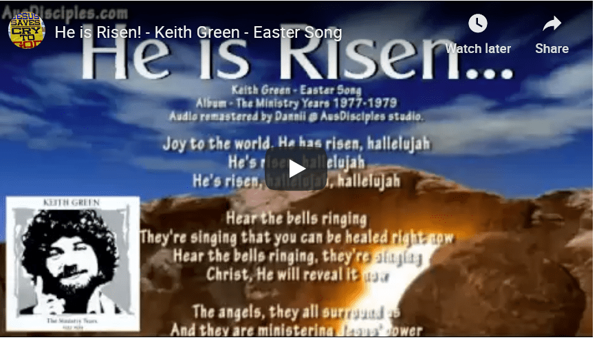 Easter Song and Reflections on the Resurrection