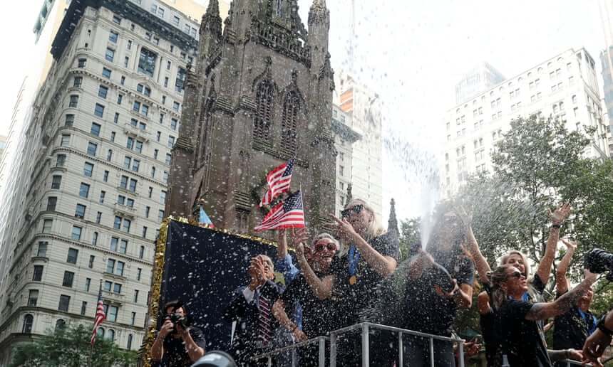 ‘You’re excluding people that look like me’: Megan Rapinoe’s message to Trump