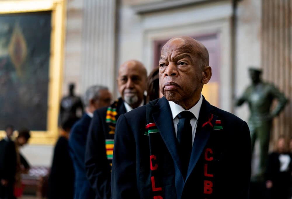 “Hate is too heavy a burden to bear,” Lewis tweeted last year. “Love is the better way.” – John Lewis