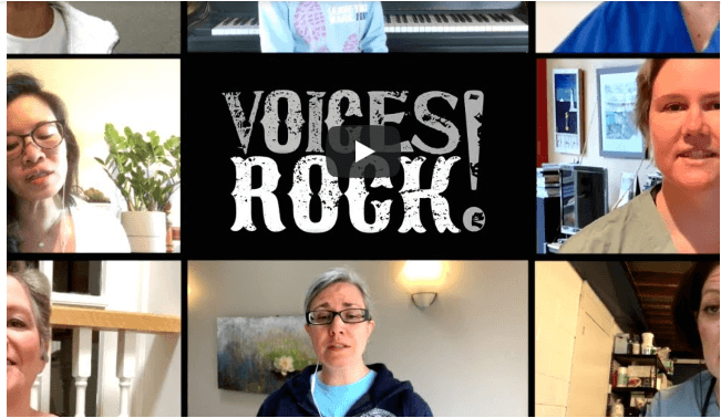 Voices Rock Medicine Women Physicians’ Choir