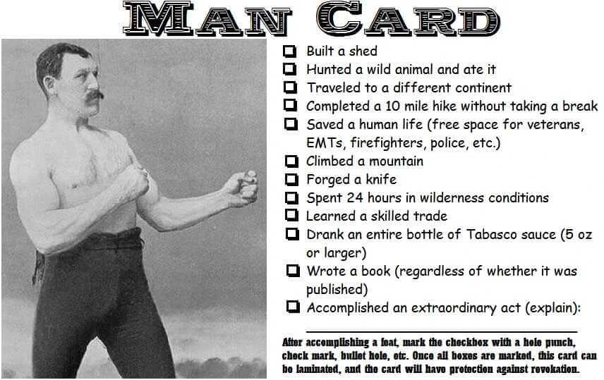 The Man Card