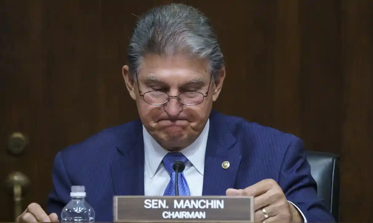 The Democrat blocking progressive change is beholden to big oil. Surprised?